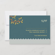 Casamento de Storybook Owl & Pussycat (Sea Blue) R