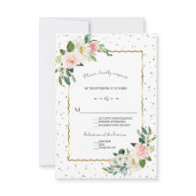 Casamento Dourado Com Lente-Lama Elegante Flores