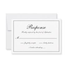 Casamento Elegante Simples Preto e Branco