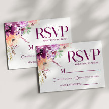Casamento Elegante Violet Magenta