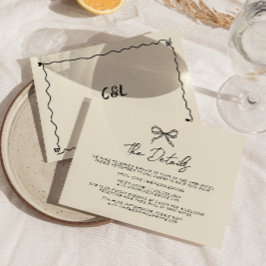 Cartão RSVP Casamento Escrito Na Mão Escrita De Retro Manuscri