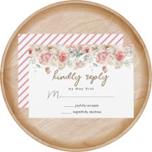 Casamento Floral Aquarela Jardim de Verão