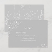 Casamento Floral Boho Silver White Corner