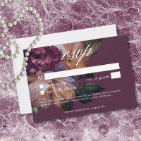 Casamento Floral Clássico Burgundy Elegante e Temp