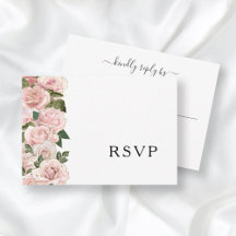 Casamento Floral de Rosas Rosa Desmaiado Elegante 