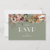 Casamento Floral em Verde Sage Poeirento | Jardim