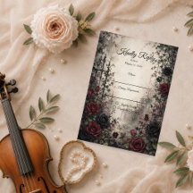 Casamento Floral Gótico Etéreo