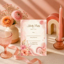 Casamento Floral Retro Caprichoso