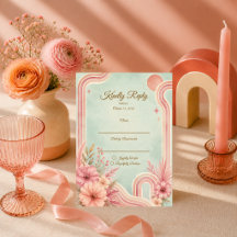 Casamento Floral Retro Caprichoso
