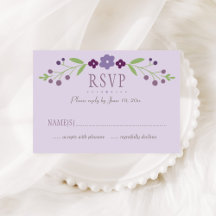 Casamento Floral Roxo e Verde Rústico