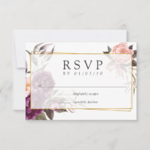 Casamento Geométrico de Burgundy Plum e Blush