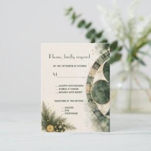 Cartão RSVP Casamento Glam Casino Las Vegas Roaring 20s Gatsby