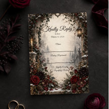 Casamento Gótico de Inverno Temperamental
