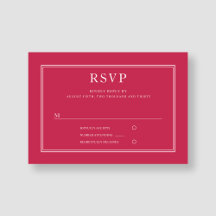 Casamento Magenta Formal Elegante Moderno