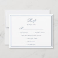 Casamento Minimalista Elegante em Azul Empolvado c