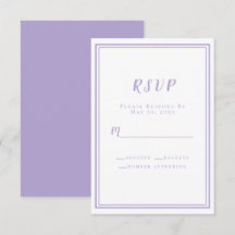 Casamento Minimalista Elegante Lavanda 