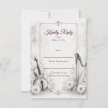 Casamento Musical Monocromático Elegante