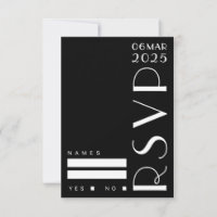 Casamento Preto de Deco de Arte Moody