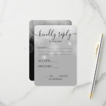 Casamento Preto Personalizado com Bolhas Grandes B
