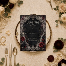 Casamento Romântico Gótico de Renda