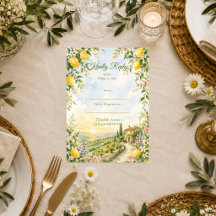 Casamento Romântico Toscano