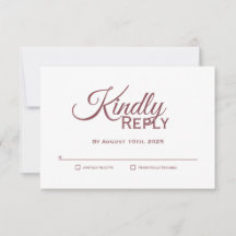 Casamento Rosa Simples Elegante