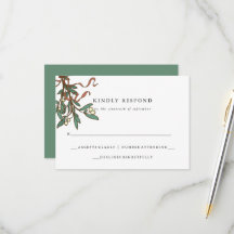 Casamento Simples de Férias de Natal com Visco