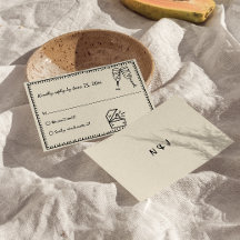 Casamento Simples de Quirky com Desenho Escrito à 