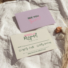 Cartão RSVP Casamento Único Funk Brincadeira Brincadeira Escri