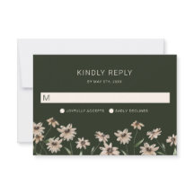 Casamento Verde Moderno Simples