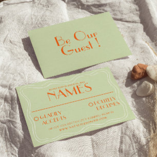 Cartão RSVP Casamento vintage Único Brilhante Colorido Brilhan