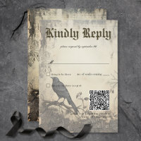 Cenas de Moody Gótica Creme de Vintage e Preto