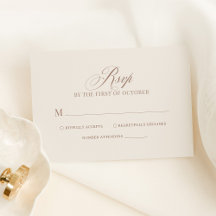 Chic Elegante Noiva e Taupe Luxo Neutro Casamento