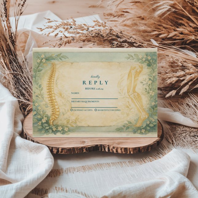 Cartão RSVP Clinical Physical Therapy Graduation (Criador carregado)