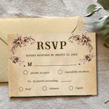 Confirmação de Casamento Floral Vitoriano