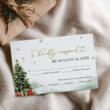 Confirmação de Presença para Casamento de Natal co