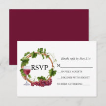 Coroa de Vinhas de Uva em Aquarela para Casamento 