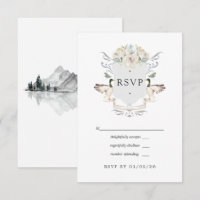 Crest de Pato-real Casamento Elegante no Lago