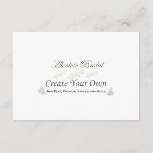 Cartão RSVP Criar seu próprio R.S.V.P.s