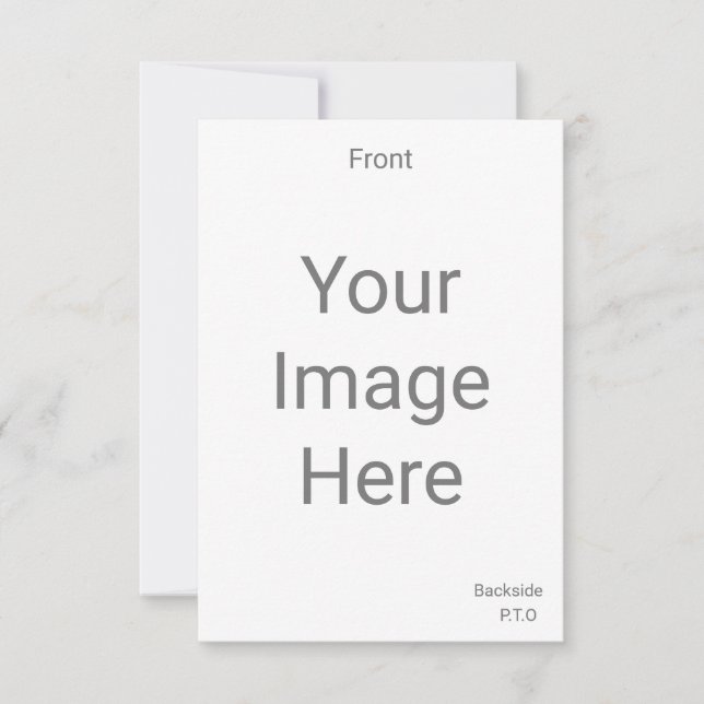 Cartão RSVP Crie seu próprio 3,5" x 5" frente e verso (Frente)