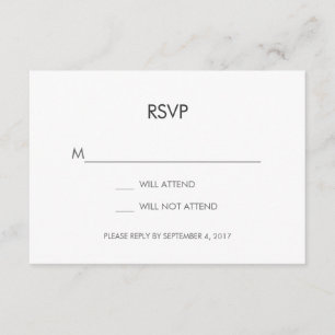 Cartão RSVP de Casamento Cardíaco Tangram
