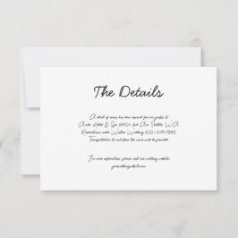 Cartão RSVP de Casamento de Bolo Desenhado à Mão