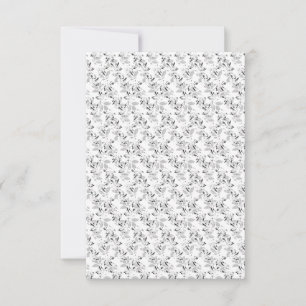Cartão RSVP design 20