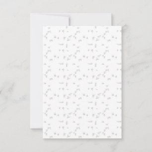 Cartão RSVP design horizontal 16