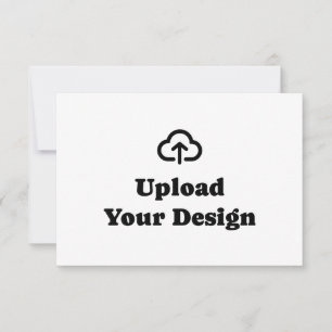 Cartão RSVP Design Personalizado