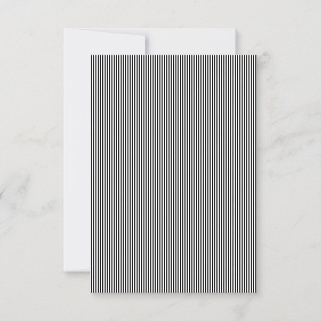 Cartão RSVP Design Vertical One (Frente)