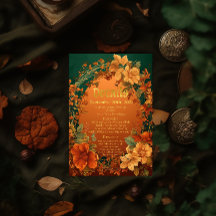 Detalhes do Casamento do Autumn Elegance Druid Hil