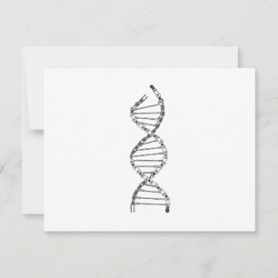 Cartão RSVP DNA Engraçado Ciclismo Corrente Bicicleta Montanha