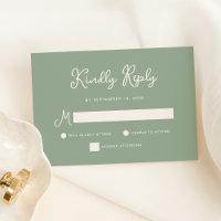 Doce e Whimsical | Casamento Verde Sage Simples