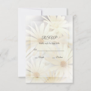Cartão RSVP Dreamy Daisies 2